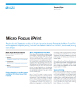 Micro Focus iPrint 产品宣传页